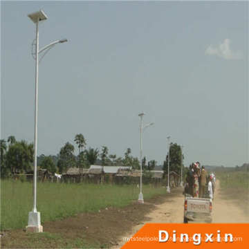 8m 60W solarbetriebene Straßenbeleuchtung mit Sonap Zertifikat